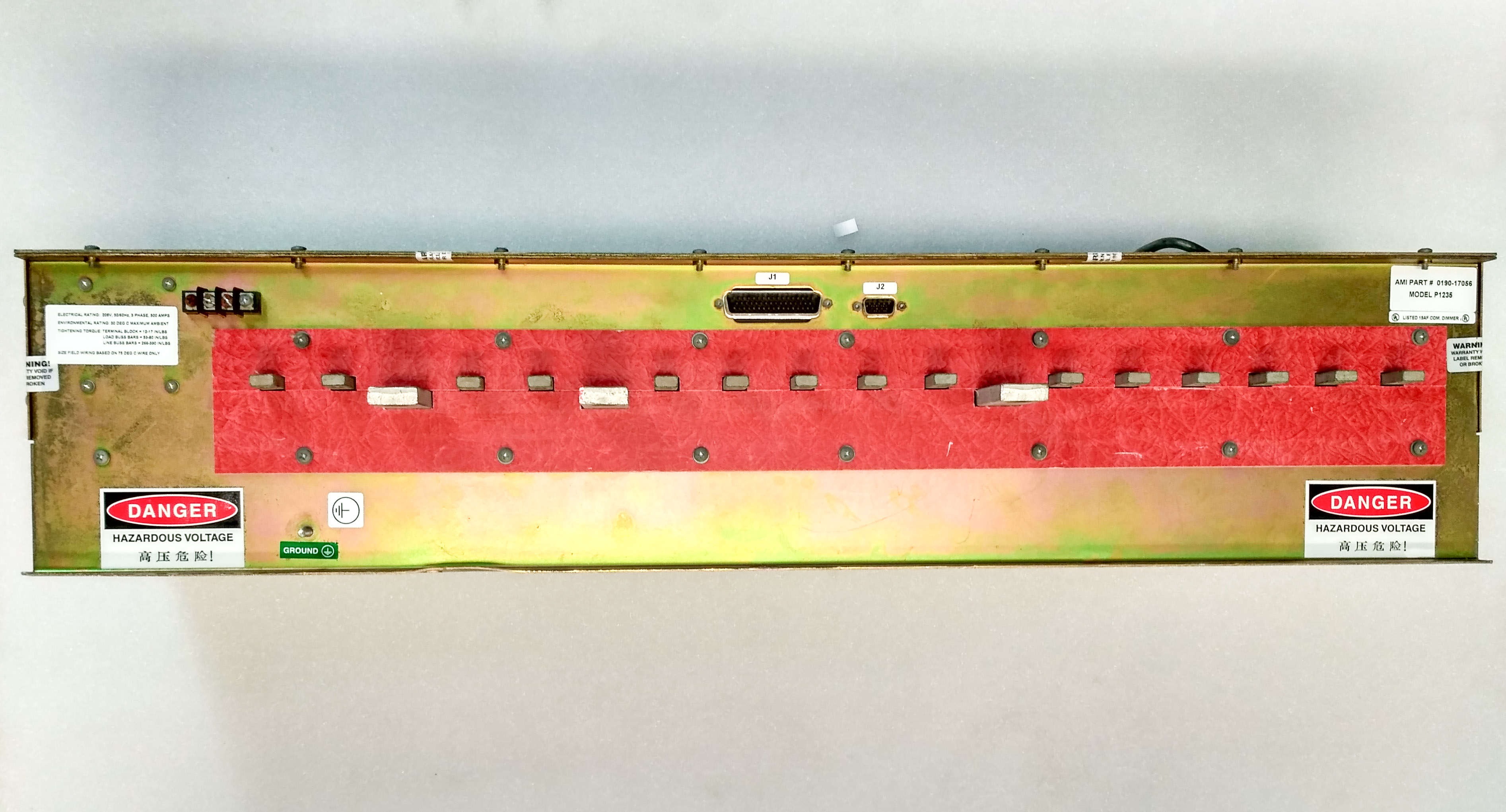 11607 APPLIED MATERIALS SCR LAMP DRIVER 15 ZONE RADIANCE, P1235